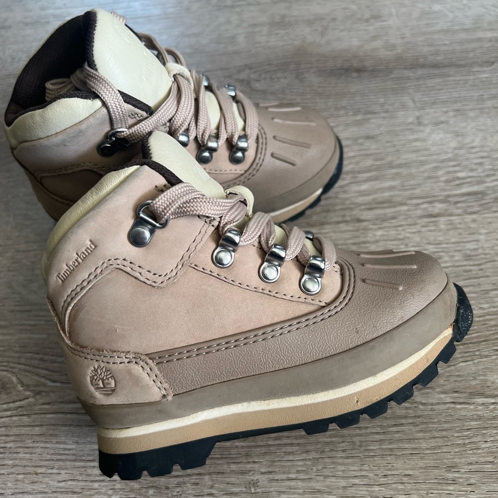 Timberland toddler boots size 9